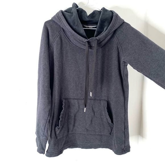 Athleta Grey Plush Lined Hoodie - Picture 2 of 8